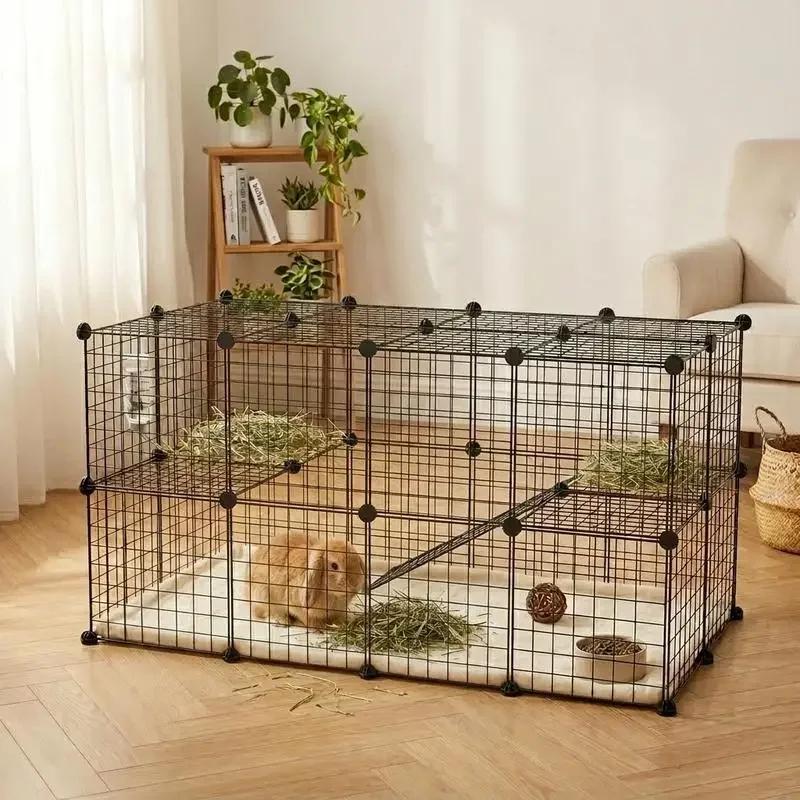 PawHut 36 Panels Small Animal  - Rabbit Cage Wire avaliação e preço