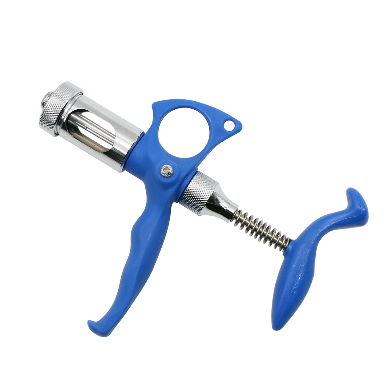 1 Pc 5ml Double Needle Poultry - Veterinary Syringe Gun avaliação e preço