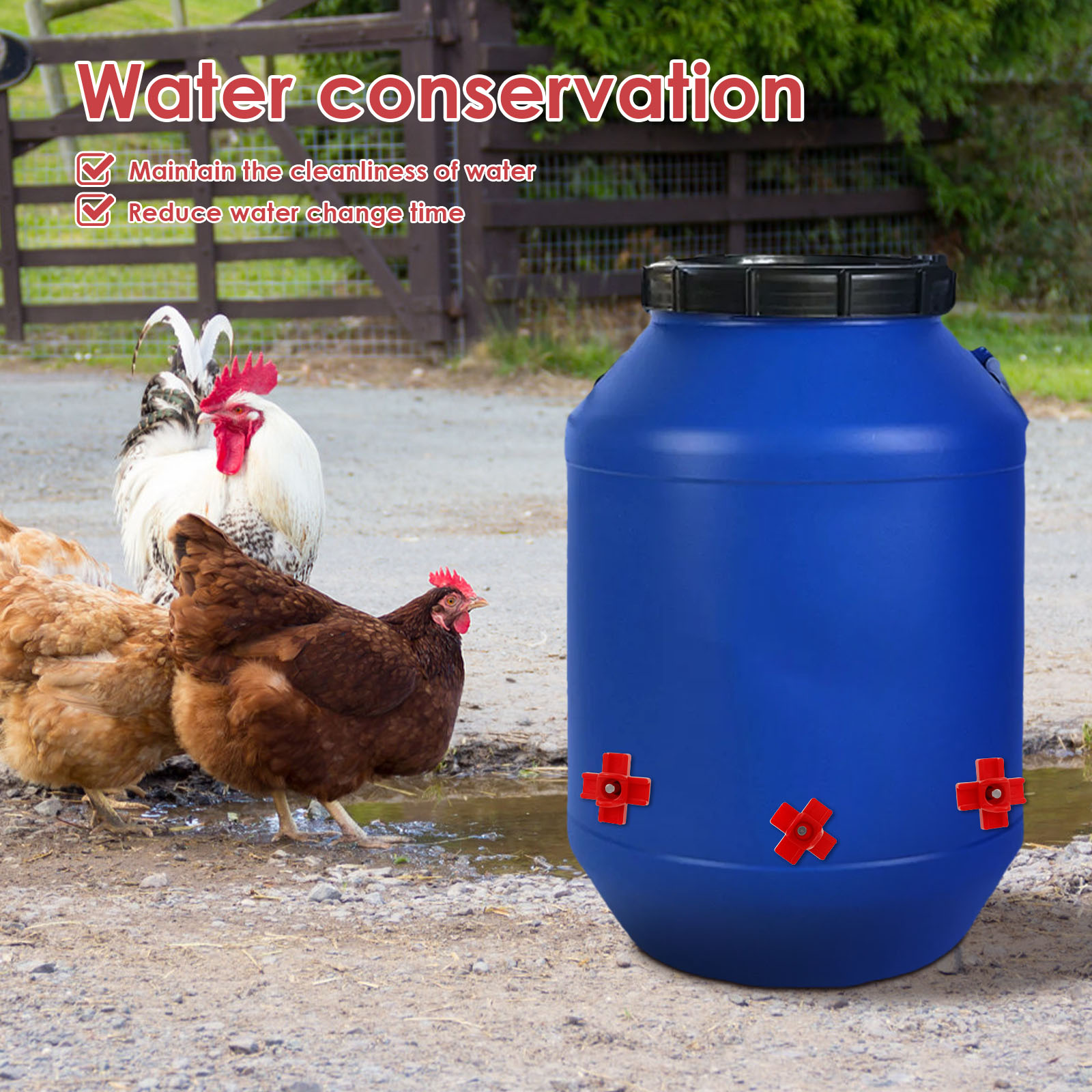 30Pcs Chicken Waterer Nipple D - Chicken Nipple Drinker avaliação e preço