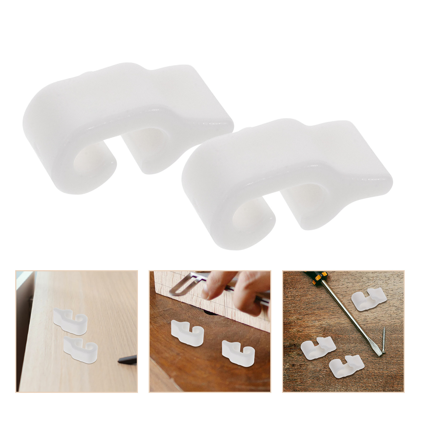 40Pcs Cabinet Buckle Clips Pla - Rabbit Cage Wire avaliação e preço