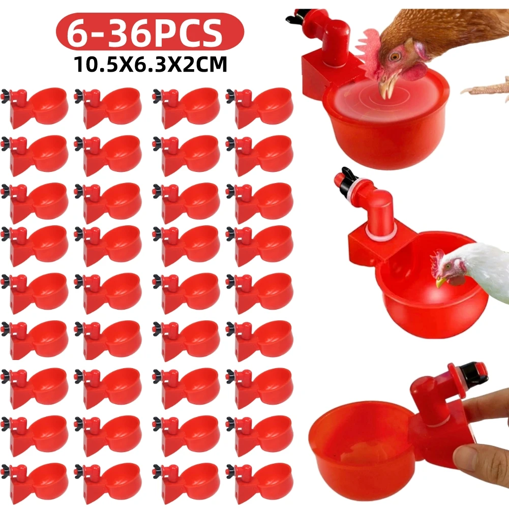 6-36Pcs Chicken Duck Drinking  - Chicken Nipple Drinker avaliação e preço