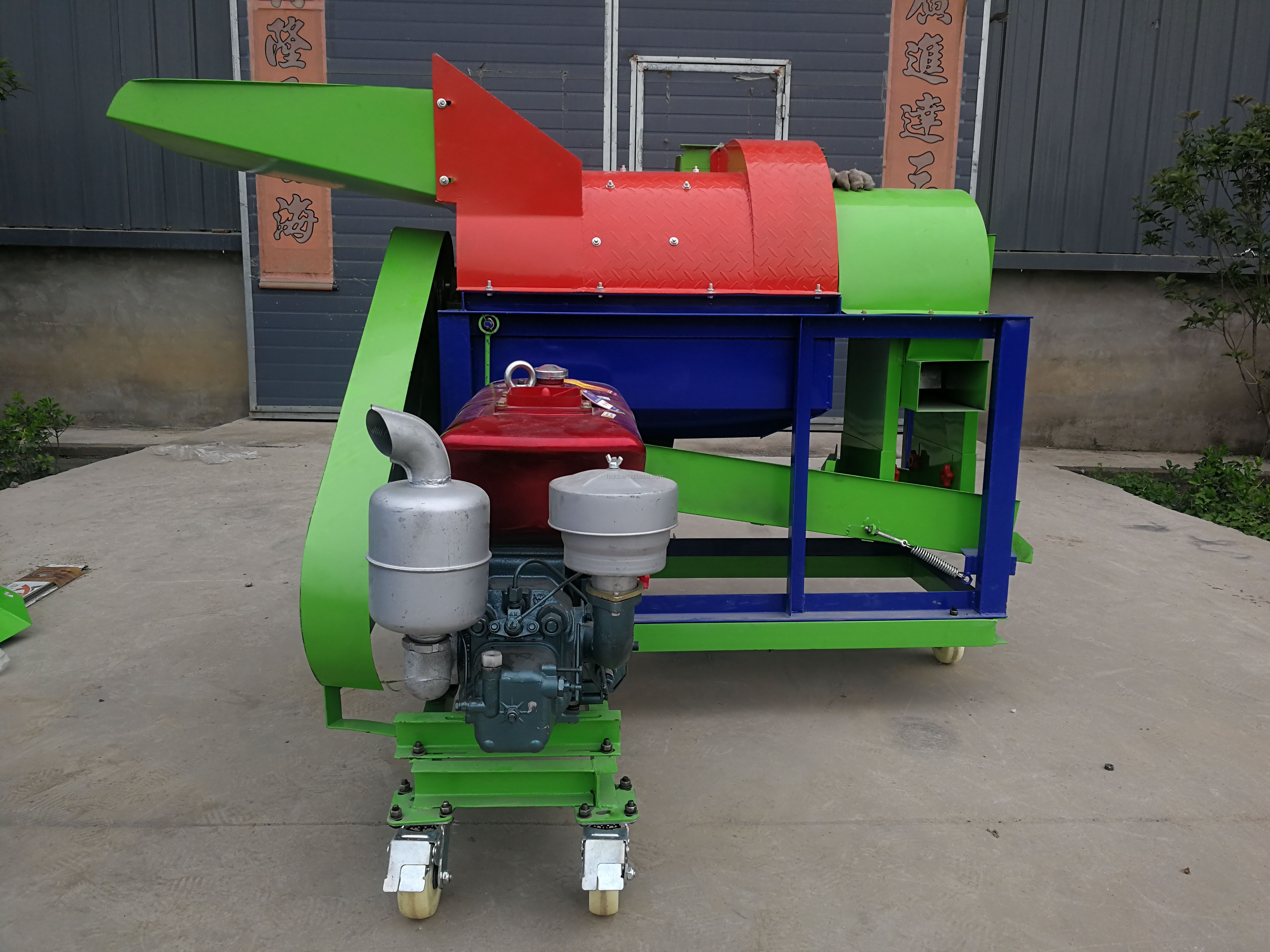 Electric Multifunction Small P - Rice Thresher Machine avaliação e preço