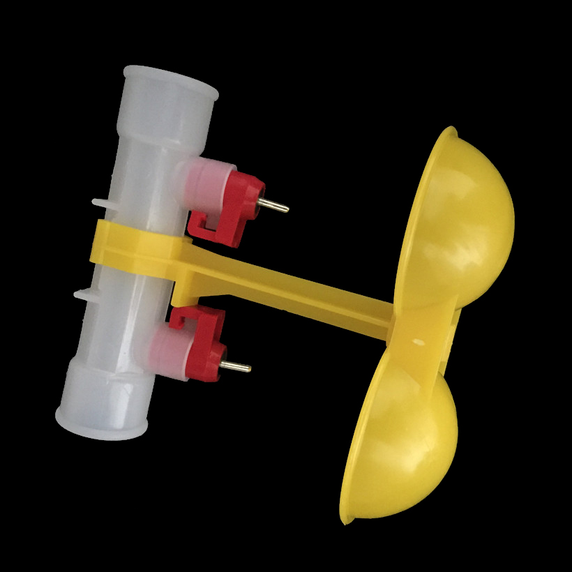 Chicken waterer double nipple  - Chicken Nipple Drinker avaliação e preço