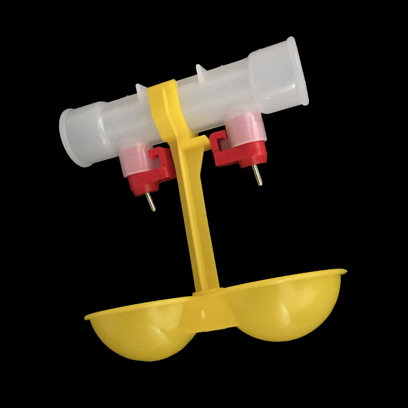 Chicken waterer double nipple  - Chicken Nipple Drinker avaliação e preço