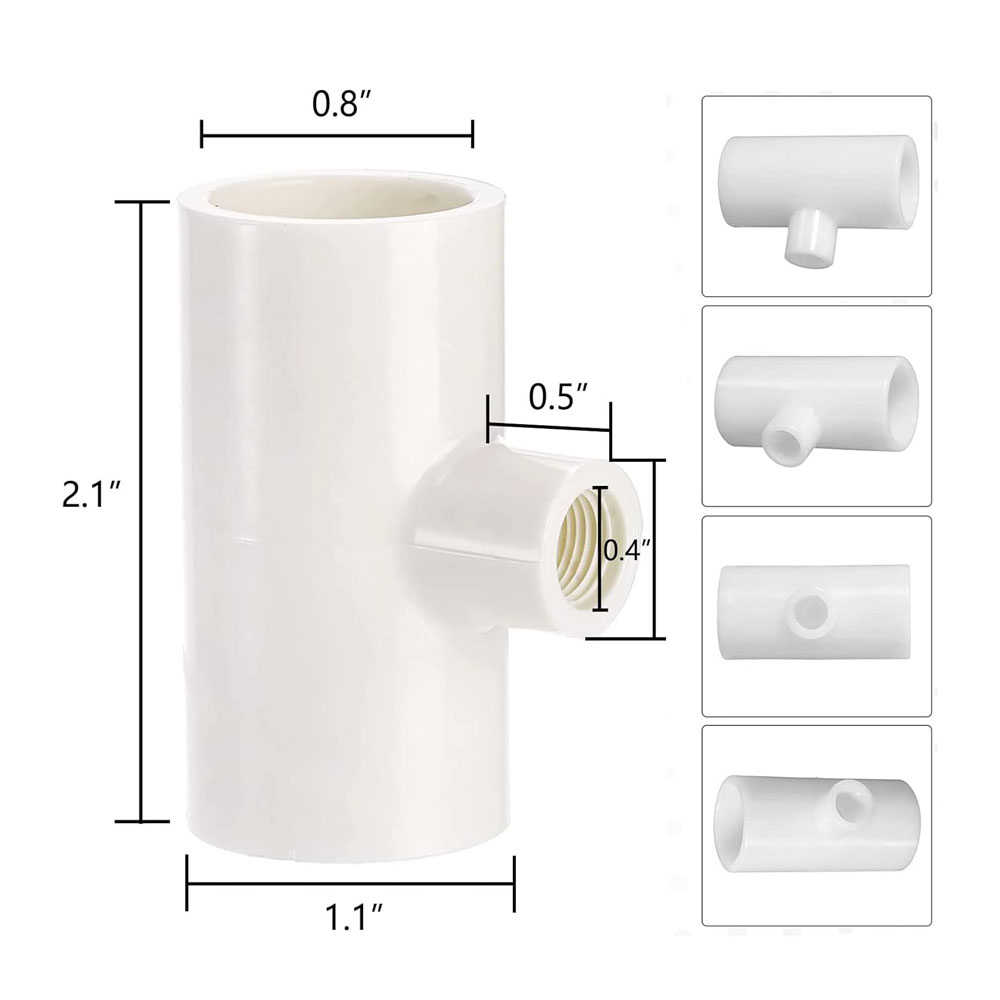 Chicken Waterer PVC Tee Fittin - Chicken Nipple Drinker avaliação e preço