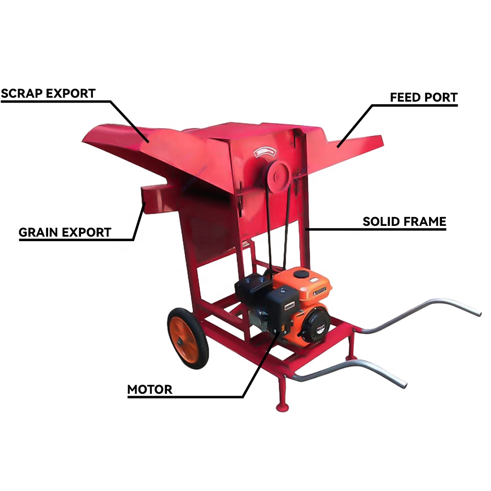 High Efficiency Maize Thresher - Rice Thresher Machine avaliação e preço