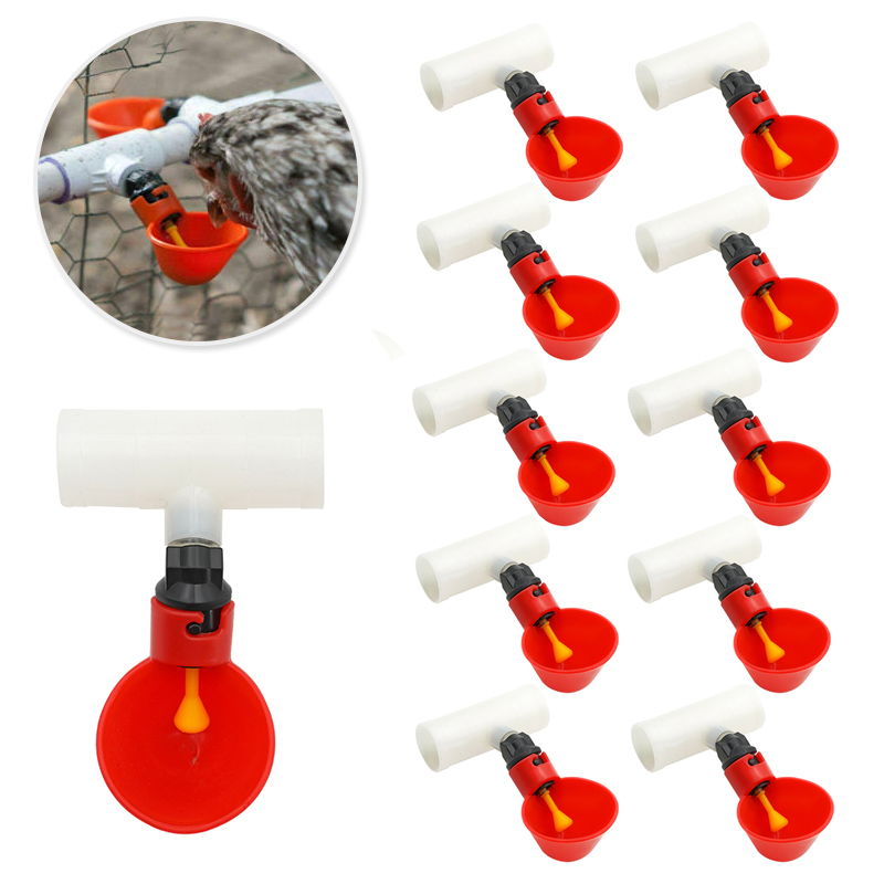 10Pcs Automatic Chicken Quail  - Chicken Nipple Drinker avaliação e preço