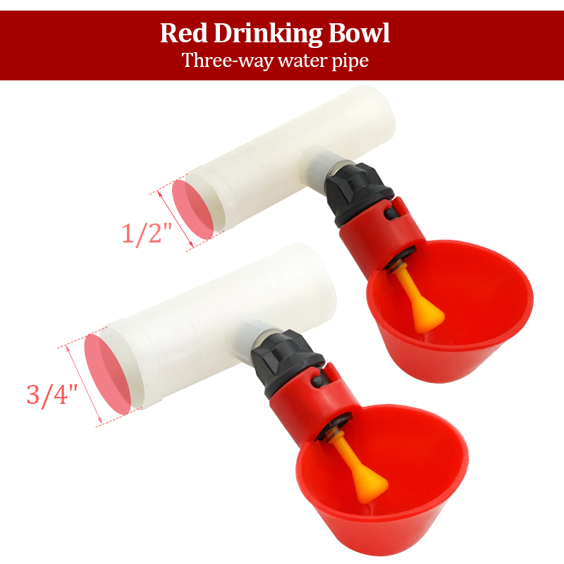 10Pcs Automatic Chicken Quail  - Chicken Nipple Drinker avaliação e preço