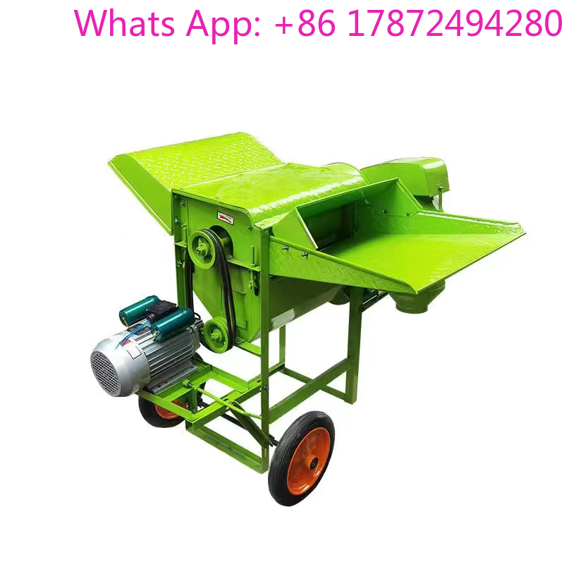 100-200KG/H Wheat Thresher Agr - Rice Thresher Machine avaliação e preço