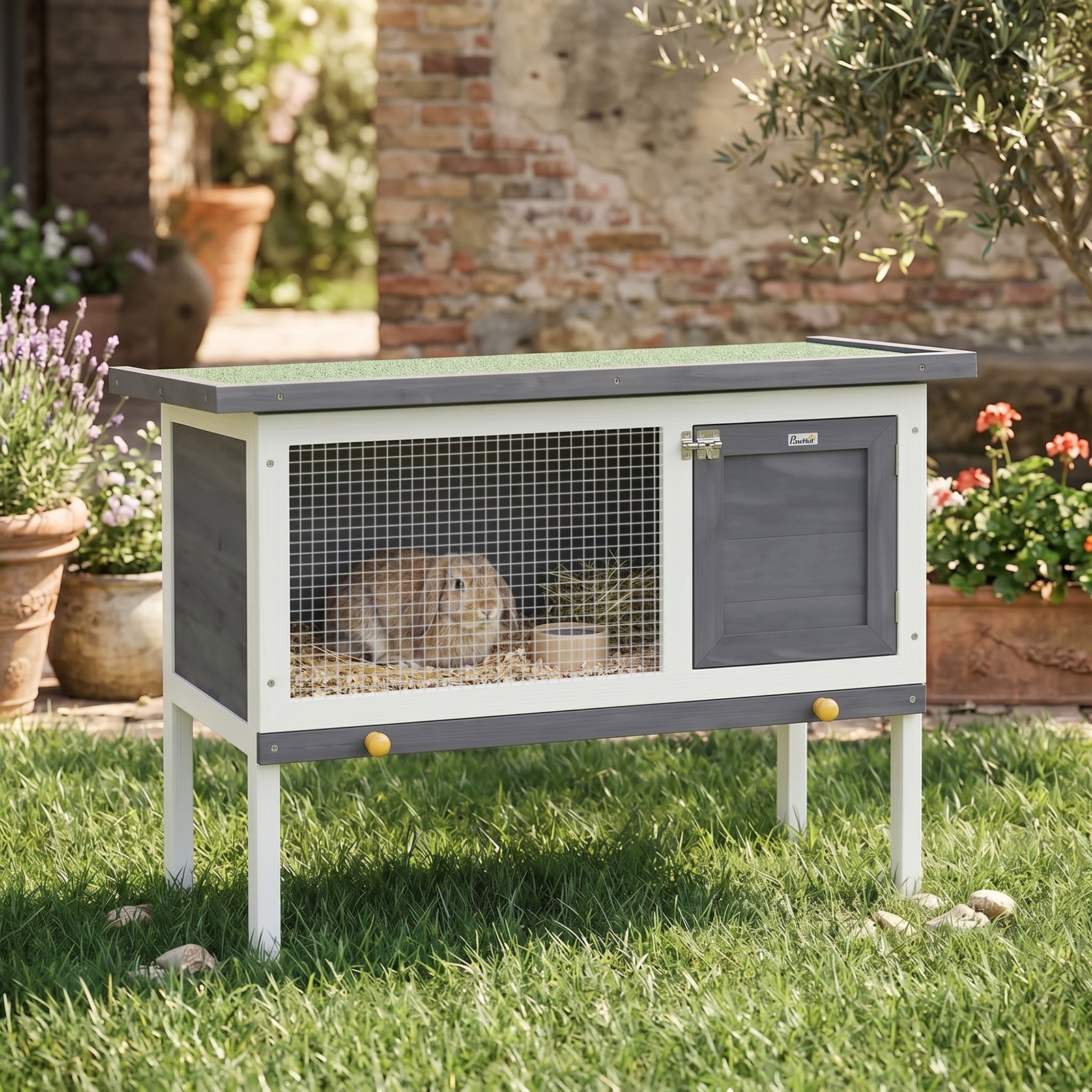 Rabbit Hutch, Guinea Pig Hutch - Rabbit Cage Wire avaliação e preço