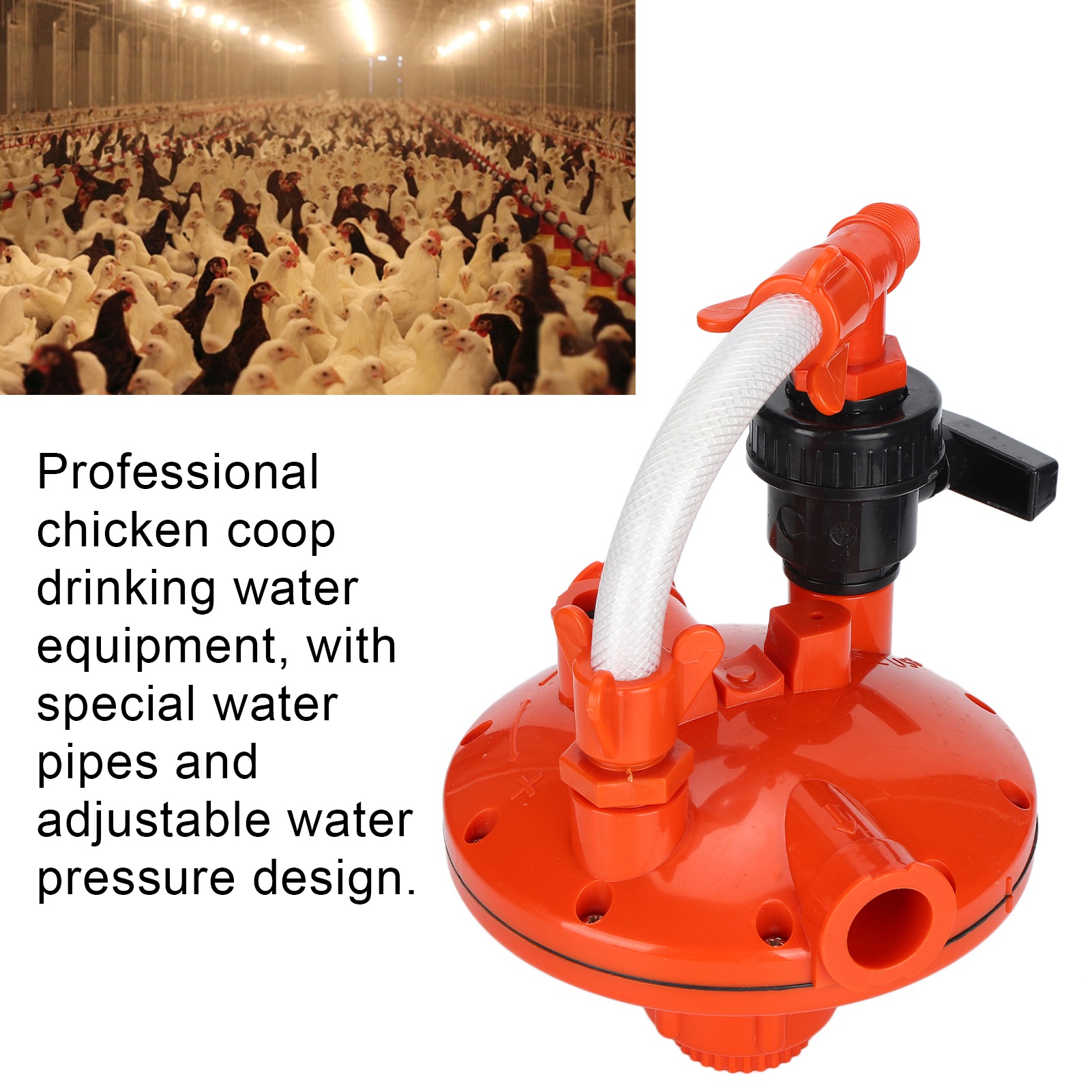 Farm Water Pressure Regulator  - Chicken Nipple Drinker avaliação e preço