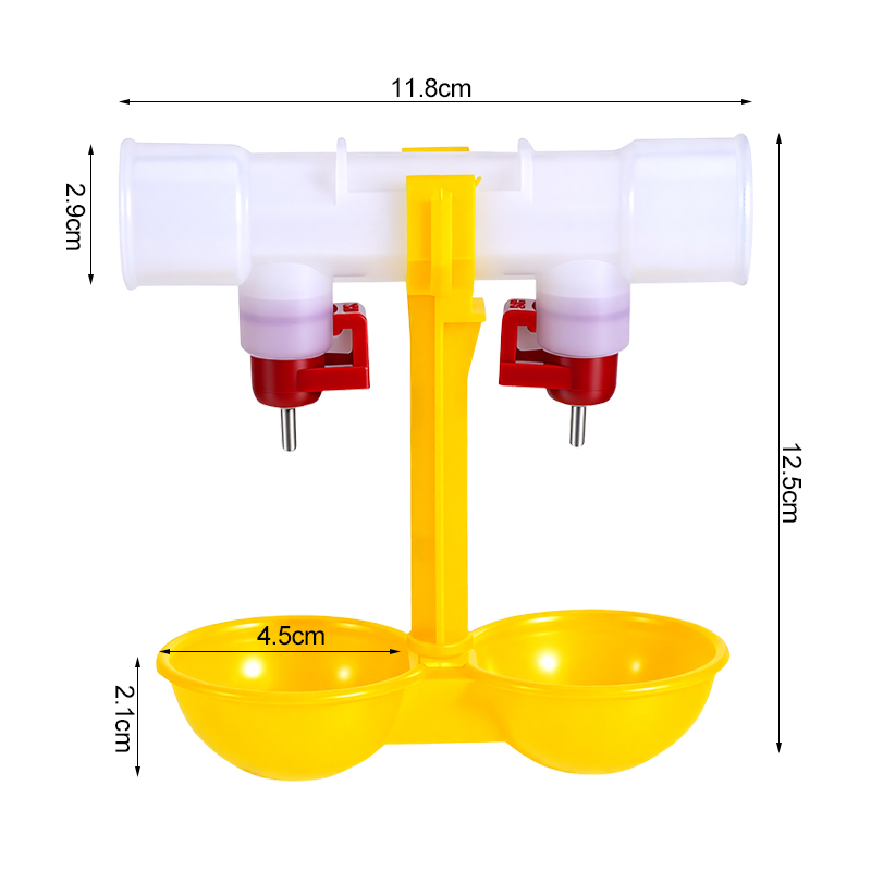 10/20/30pcs Chicken Double Nip - Chicken Nipple Drinker avaliação e preço