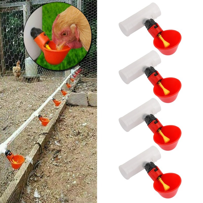 4Pcs Automatic Chicken Quail D - Chicken Nipple Drinker avaliação e preço