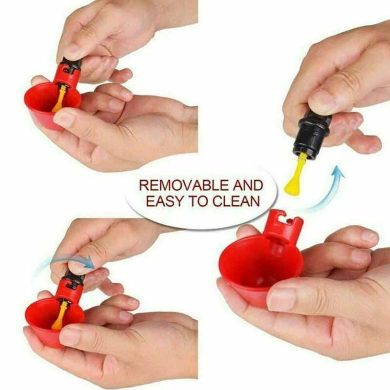 4Pcs Automatic Chicken Quail D - Chicken Nipple Drinker avaliação e preço
