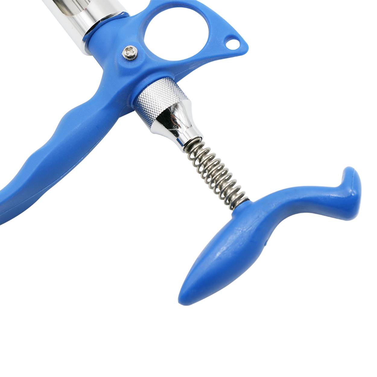 1 Pc 5ml Double Needle Poultry - Veterinary Syringe Gun avaliação e preço
