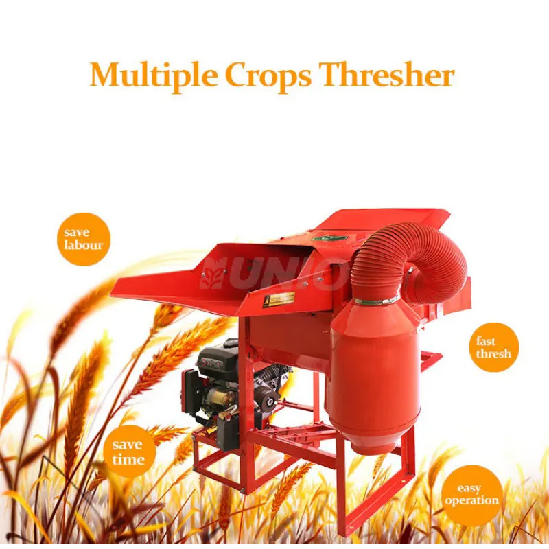 Multi Crop Sheller Mini Wheat  - Rice Thresher Machine avaliação e preço