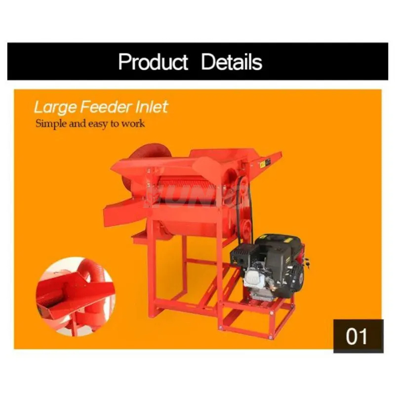 Multi Crop Sheller Mini Wheat  - Rice Thresher Machine avaliação e preço