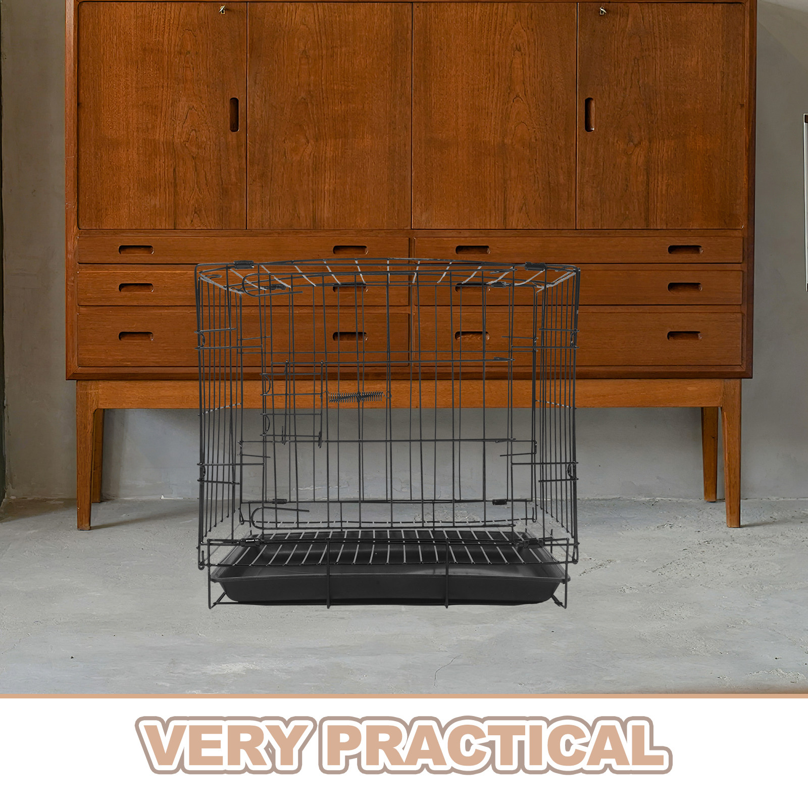 Foldable Small Pet Dogs Cats R - Rabbit Cage Wire avaliação e preço