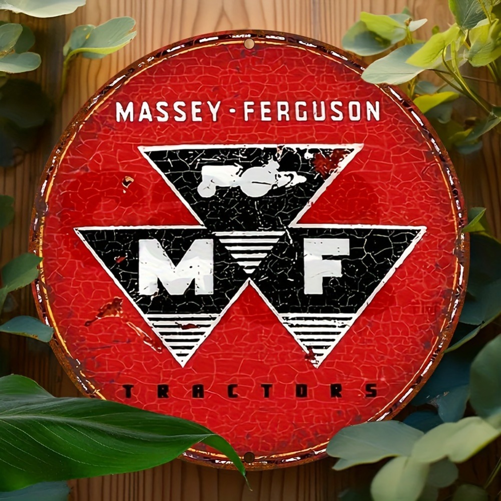 Vintage Massey Ferguson Tracto - Farming Agriculture Logo avaliação e preço