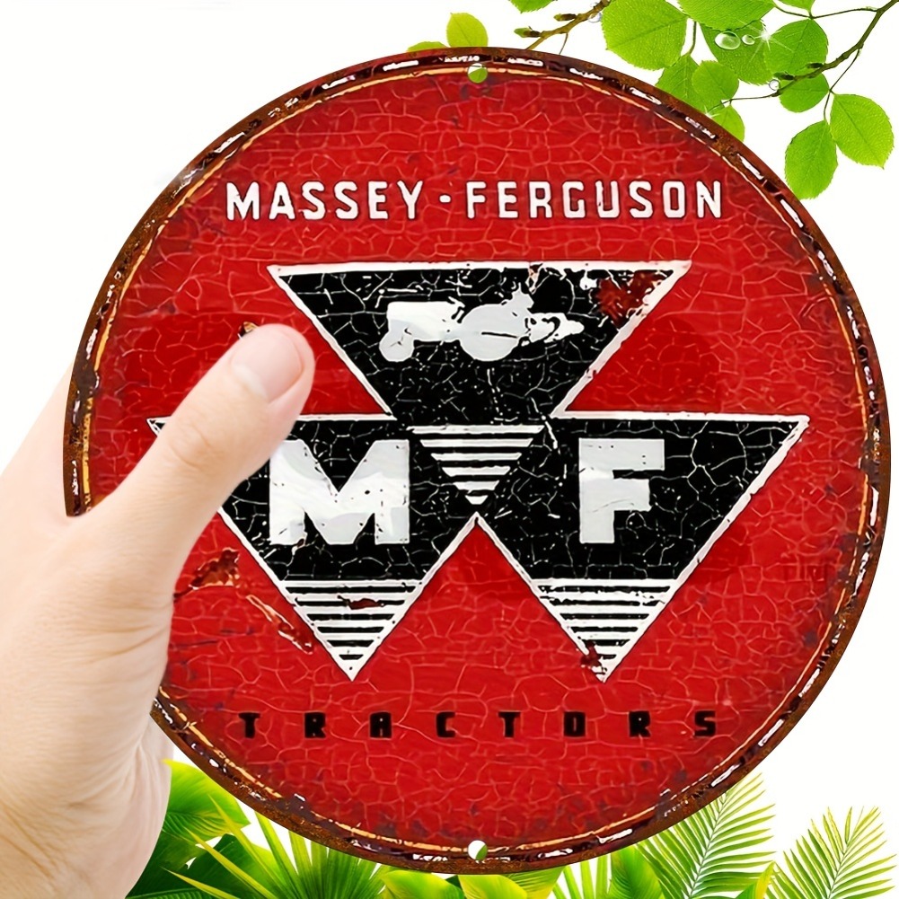 Vintage Massey Ferguson Tracto - Farming Agriculture Logo avaliação e preço